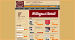 Desktop Screenshot of elpontejosdecoslada.com